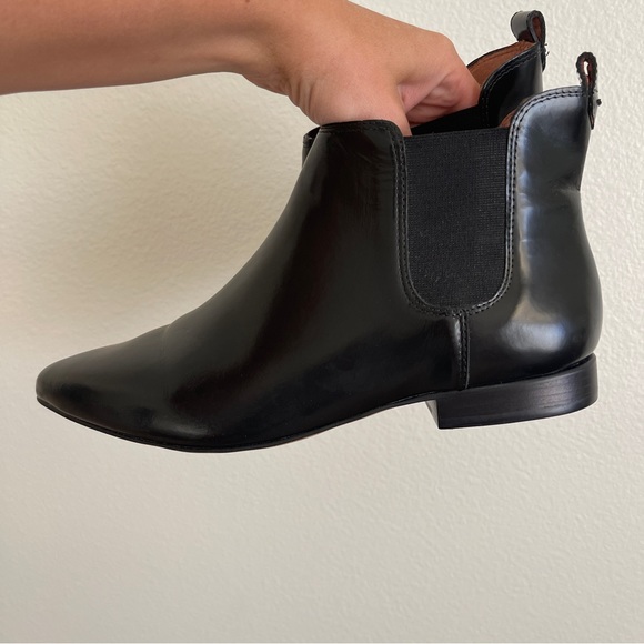 Madewell Nico Leather Chelsea Boots Black - Picture 6 of 8